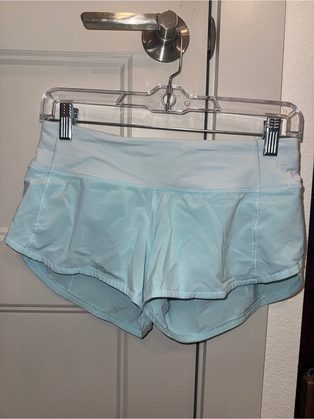 lululemon athletica Light Blue Skort-Style Athletic Shorts